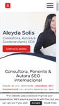 Mobile Screenshot of aleydasolis.com